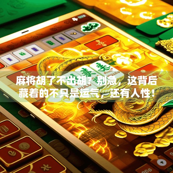麻将胡了不出胡？别急，这背后藏着的不只是运气，还有人性！